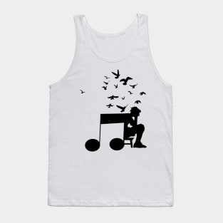 Music expresses reality Tank Top